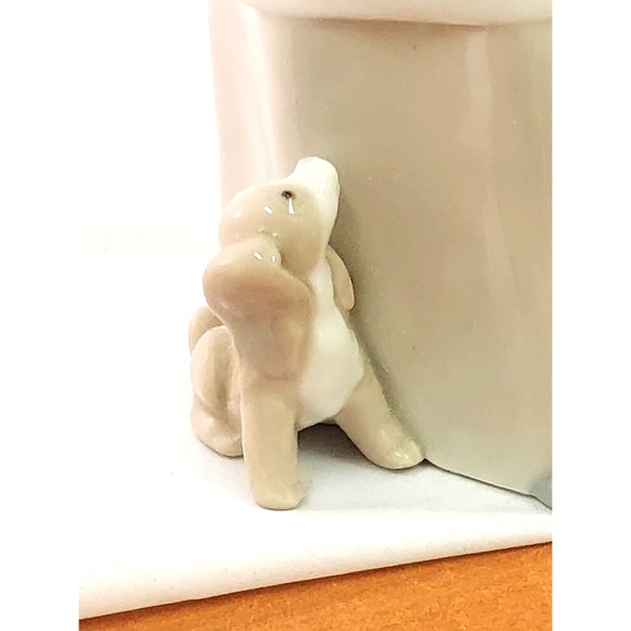 LLADRO Spain Porcelain SHEPHERDESS w DOG GIRL 10 3/4"h Figurine #1034 Glazed - Picture 8 of 13